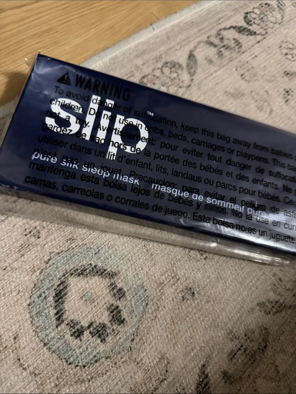slip silk navy